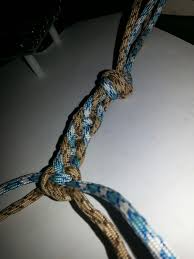 I used 8 20 ft lengths of paracord, in the middle of the cords and move about a foot off center and i braided until the cord ends were equal. Four Strand Flat Braid 3 Steps Instructables