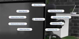 The game only allows for 1m 55secs per video, so sadly they are not full episode, but enough to make it feel like your sim has watched an entire … Ebonix Ebonix Anime Mod Hey My Loves I Wanted