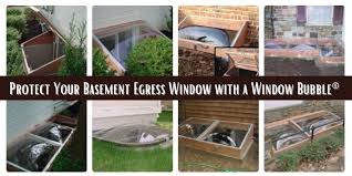 Egress ladders and or steps are required on window wells deeper than 44 and. Protect Your Basement Egress Window With A Window Bubble Window Well Experts Covers By Window Well Covers Window Bubble
