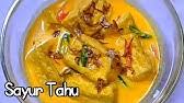 4 resep sayur lodeh sederhana dan mudah dibuat. Resep Tahu Warteg Youtube