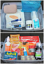 Diy First Aid Kit List With Free Printable Diy First Aid Kit First Aid Kit Checklist Medical Kit
