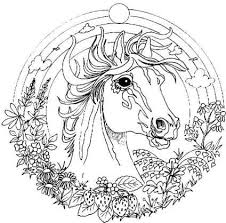 Coloriage Mandala Cheval Imprimer Gratuit 5 Coloriage Mandala Coloriage Cheval Coloriage Mandala A Imprimer