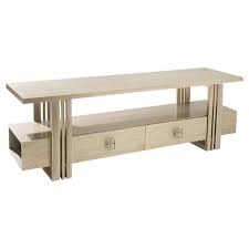 Maybe you would like to learn more about one of these? Adriana Hoyos Grafito Modern Classic Light Wood Entertainment Console Table Extra Long Over 75 W Kathy Kuo Home