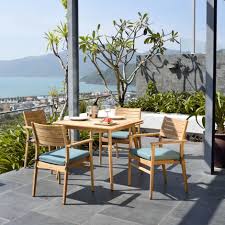 Dover bay outdoor rectangular dining table. Buy Lifestyle Garden Eve Teak 4 Seat Dining Set Delivery By Crocus