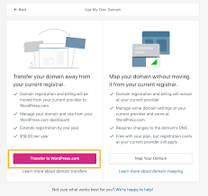 · you will see a list of all domains associated with your site. Transfer A Domain You Already Own To Wordpress Com Wordpress Com Support