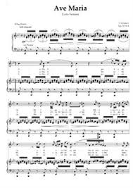 Testo dell'ave maria in latino. Ave Maria Schubert Testo Latino Spartito