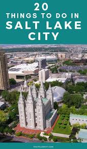 20 Things To Do In Salt Lake City In 2020 Salt Lake City Downtown Salt Lake City Utah Salt Lake City Temple