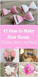 41 How To Make Hair Bows Babies Teens And You Tip Junkie