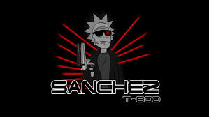 Rick Sanchez Rick And Morty Endoskeleton Terminator Crossover Animation Tv Series Hd Wallpapers Desktop And Mobile Images Photos