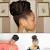 High Bun Hairstyles For Natural Hair