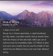 The author identifies himself as peter. Verse Of The Day 1 Peter 2 9 10 Steemit