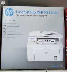 Also, the height of the printer is about 12.3 inches while the weight is about 9.4 kg, equivalent to 20.7lbs. Archive Hp Laserjet Pro Mfp M227sdn Printer In Nairobi Central Printers Scanners Bibianne Ngotho Jiji Co Ke