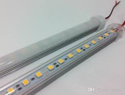 2020 Dc 12 Volts 0 5m 5050 Smd Led Rigid Strip Light Bar 12v 36leds Cabinet Showcase Decoration Lighting With Aluminum Alloy Shell Warm White Red From Ledsafe 1 88 Dhgate Com