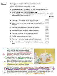 Shade in the four boxes which you think give correct statements top tips focus on the lines given in the instructions. Aqa Gcse English Language Paper 2 Question 1 Revision Teaching English