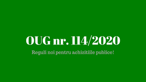 Planul anual de achizitii publice. Oug Nr 114 Din 2020 Modifica Legislatia Privind Achizitiile Publice