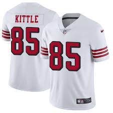 Top 85 Elite George Kittle White Nike Nfl Mens Jersey San