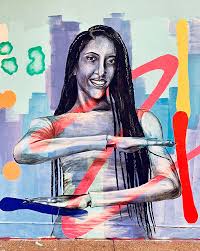 The first women's world cup was held in 1974, and women's hockey became an olympic event in 1980. Iwd Celebrating Women Street Artists Worldwide