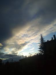 Gunbatimi Bulut Duygusal Agac Ev Karanlik Mavi Karanlik Sanat Karanlik Bulutlar