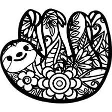 Free Free Sloth Mandala Svg Free 75 SVG PNG EPS DXF File