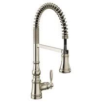 Hey, anybody can splash some water in a dog dish. Polished Nickel Moen Kitchen Faucets You Ll Love In 2021 Wayfair
