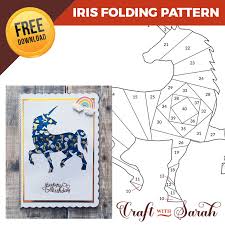 Einen drucker zum ausdrucken deiner vorlage; 50 Free Iris Folding Patterns Craft With Sarah
