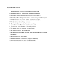 Pegangan agama juga boleh menjadi asas kepada ketamadunan dan acuan kepada latar budaya masyarakat. Kepentingan Agama