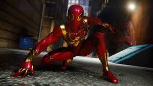 Download, share and comment wallpapers you like. 4800x900px Free Download Hd Wallpaper Spider Man Spider Man Ps4 Iron Spider Wallpaper Flare