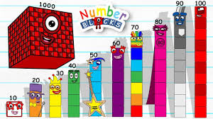 Kid will develop math skills. Numberblocks 100 20 30 40 50 60 70 80 90 10 Learn To Count By Ten Fun House Toys Youtube