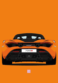 Mclaren 720s Car Artwork Art Cars Car Wallpapers