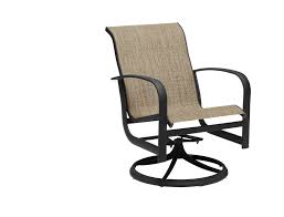 You can find a variety of styles, from metal frames to wicker to wood. Woodard Fremont Swivel Patio Dining Armchair Wayfair