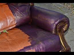 Change Color Of Leather Paint Vinyl Youtube Leather Couch Leather Dye Vinyl Chairs