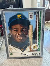Baseball Card Mosaic Artwork