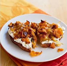 Butternut Squash Amp Ricotta Bruschettas From Ina Garten Hammertown Fall Recipes Appetizers Bruchetta Recipe Butternut Squash Gratin