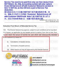 Tax preparation service in petaling jaya, malaysia. Credit Noteä¸å‡ºçŽ°åœ¨sst 02çš„é—®é¢˜ Syntax Technologies Sdn Bhd Facebook