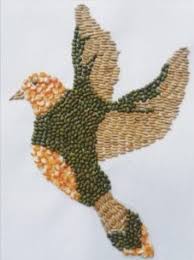 2.6 prakarya daun burung merak. Cara Membuat Mozaik Burung Guru Galeri