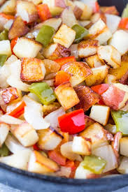 Lower heat to medium and cook ten more minutes, stirring every few minutes. Potatoes O Brien Recipe