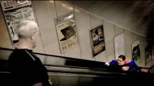 For even more ridiculous escalator mishaps, in video form, check out the ultimate. Escalator Gifs Tenor