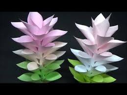 ペーパーフラワー クルクマの花の作り方 diy paper flower how to make curcuma flower youtube ペーパーフラワー フラワークラフト ペーパークラフト