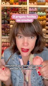 Psst... Tu louches sur le crochet depuis des mois mais tu n’oses pas te  lancer ? 🙈, Stop aux excuses ! 😤 « C’est trop compliqué », « je sais pas  par quoi commencer »... FAUX !, Voici mes 3 projets ...