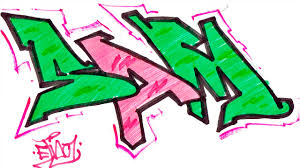Easy graffiti characters easy graffiti characters graffiti sketches. Step By Step How To Draw Graffiti Letters Write Sam In Graffiti For Beginners Youtube