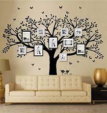 ( 3.5) out of 5 stars. Amazon Com Lskoo Family Photo Frame Tree Wall Decals Family Tree Decal Living Room Home Decor 108 Wide X 84 Tall Black Home Kitchen