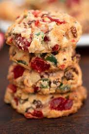 In a large bowl, combine the nuts, dates and cherries. Best Ever Fruitcake Cookies Will Be Your New Favorite For The Holidays