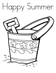 Summer preschool coloring pages are a fun way for kids of all ages to develop creativity, focus, motor skills and color recognition. Download And Print Happy Summer Coloring Pages Printable For Preschoolers Summer Coloring Pages Cool Coloring Pages Coloring Books