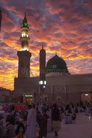 al masjid an nabawi mosque beatuful sunset cloudy medina saudi arabia 6 jan 2020 the prophet s mosque is a mosque establis mosque masjid mosque architecture