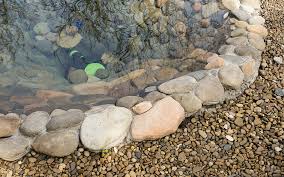Rock garden featuring applegate river rocks bordered by rogue river 3/4 round rock. Rock Landscaping Ideas That Increase Curb Appeal The Home Depot