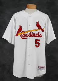 Louis cardinals awaits a play during the game against the kansas city royals on june 20, 2009 at kauffman stadium in kansas city, missouri. Albert Pujols 2005 St Louis Cardinals Game Worn Jersey