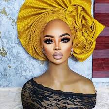 Womens Nigerian Dress Black Tie