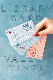 You will be allowed to place requests and check out up to 20 items before. Embroidered Library Card Valentines The House That Lars Built