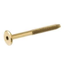 Everbilt 1 4 In X 1 3 16 In Narrow Brass Connecting Bolt 817928 With Images Bolt Hanger Bolts Zinc Plating