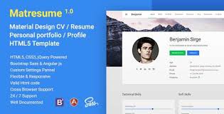 The preparation involves html code for resume using css. Download S2 Matresume Material Cv Resume Vcard Portfolio Html Template Themede